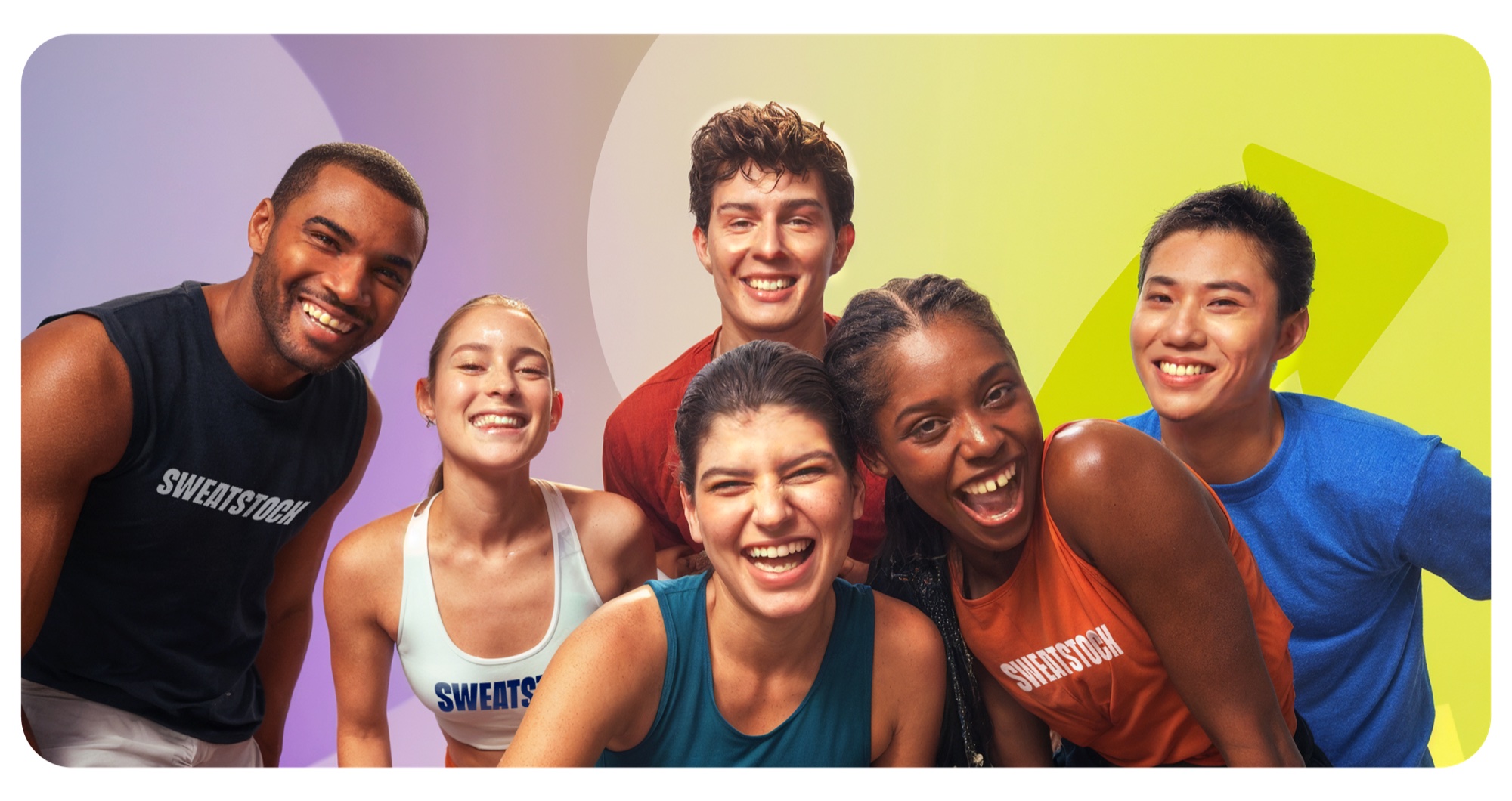 Sweatstock Ambassador leading a fitness community workout session in Miami